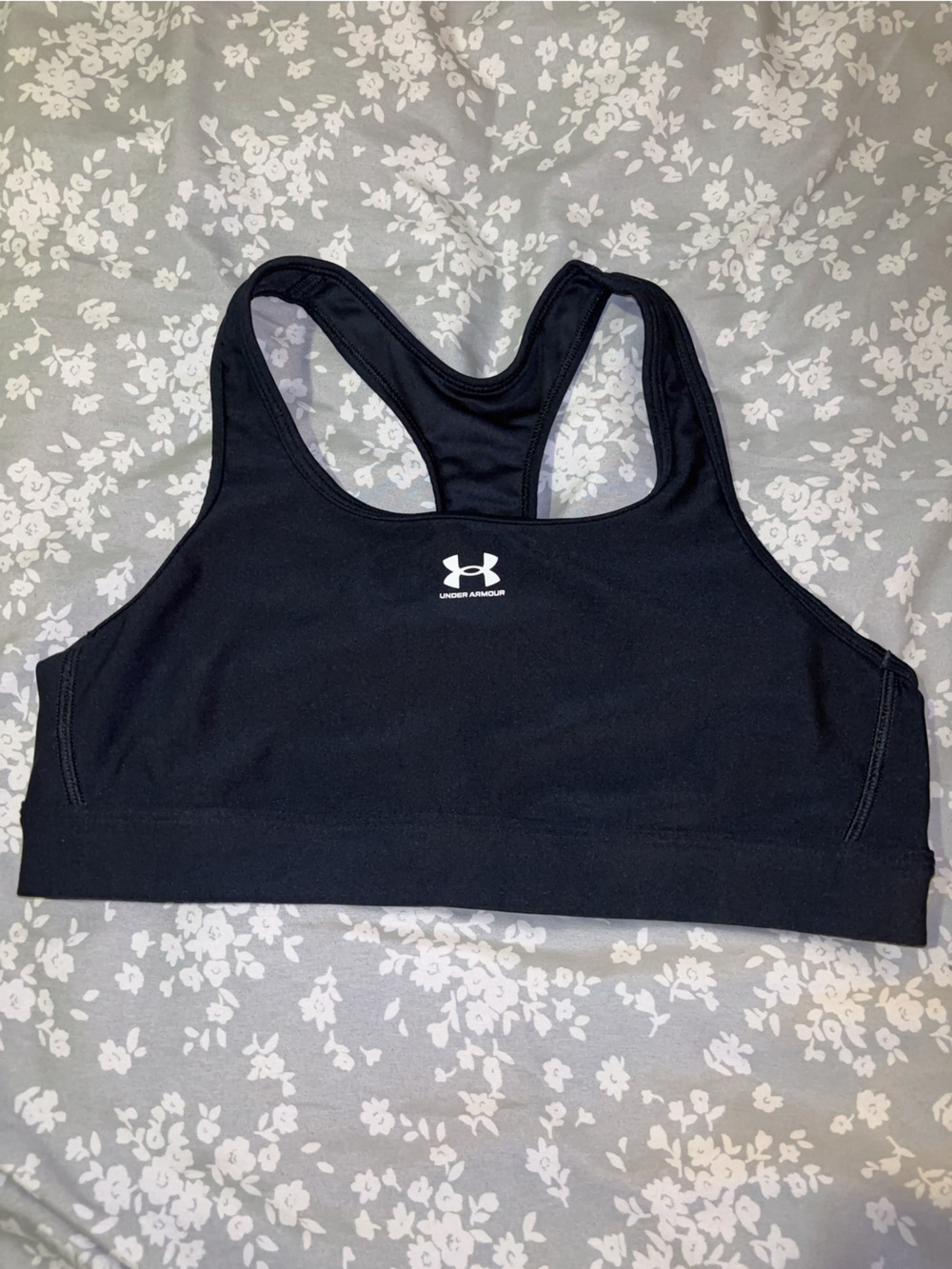 Under Armour Black Racerback Sports Crop Top